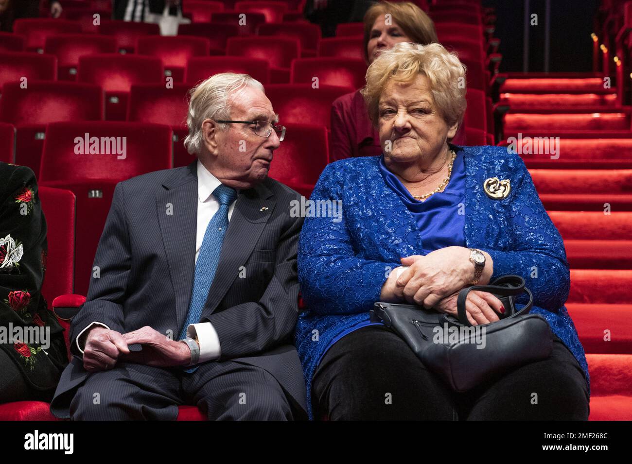 AMSTERDAM Frits Korthals Altes und Erica Terpstra anlässlich der