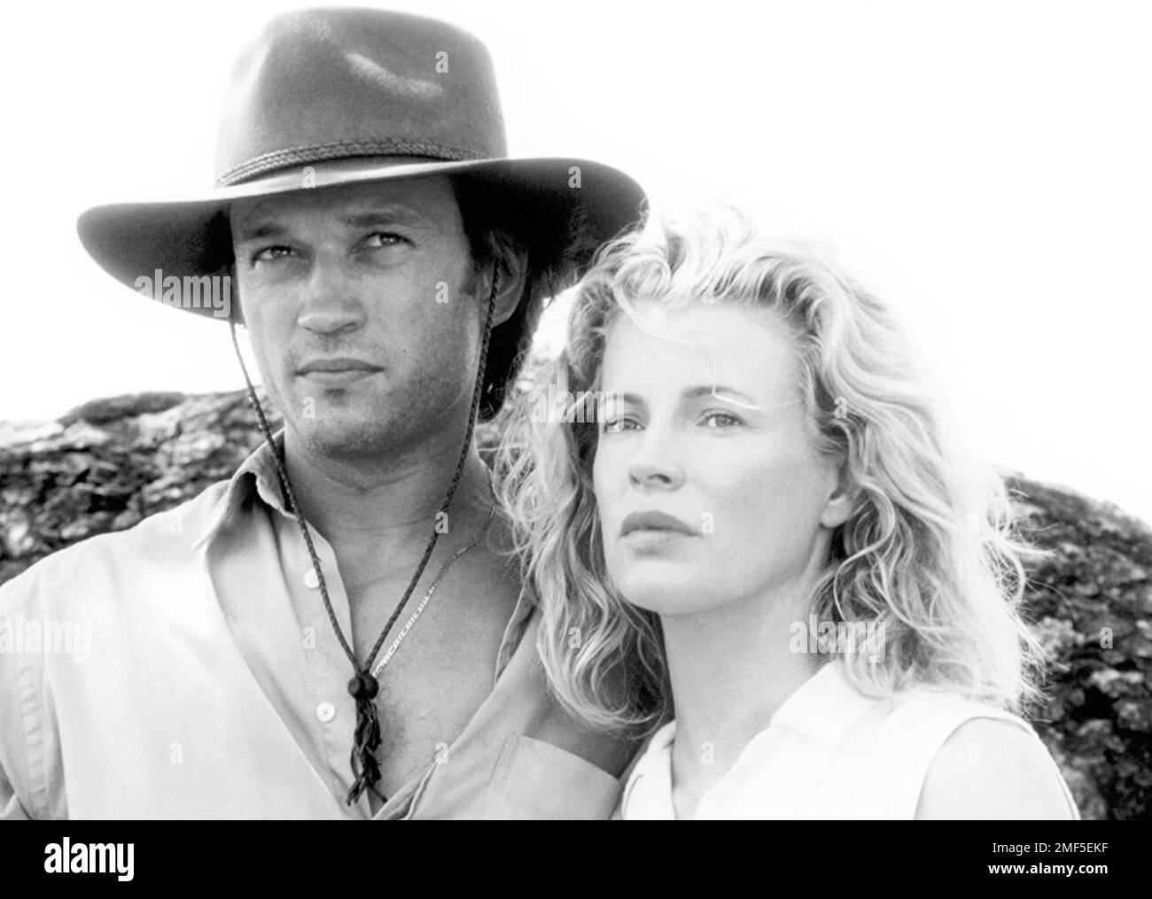 Ich TRÄUMTE VON DEM FILM AFRICA 2000 Columbia Pictures mit Kim Basinger und Vincent Perez Stockfoto