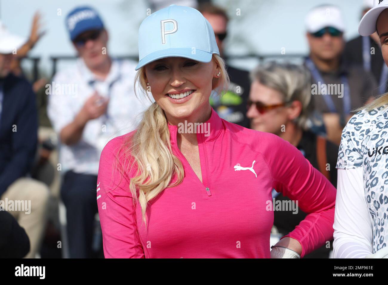 Wintergarten, Florida, USA. 24. Januar 2023. Blair O'Neal bei der Medienveranstaltung Cobra Puma Golf Demo Day im Orange County National Golf Club in Winter Garden, Florida, am 24. Januar 2023. Kredit: Mpi34/Media Punch/Alamy Live News Stockfoto