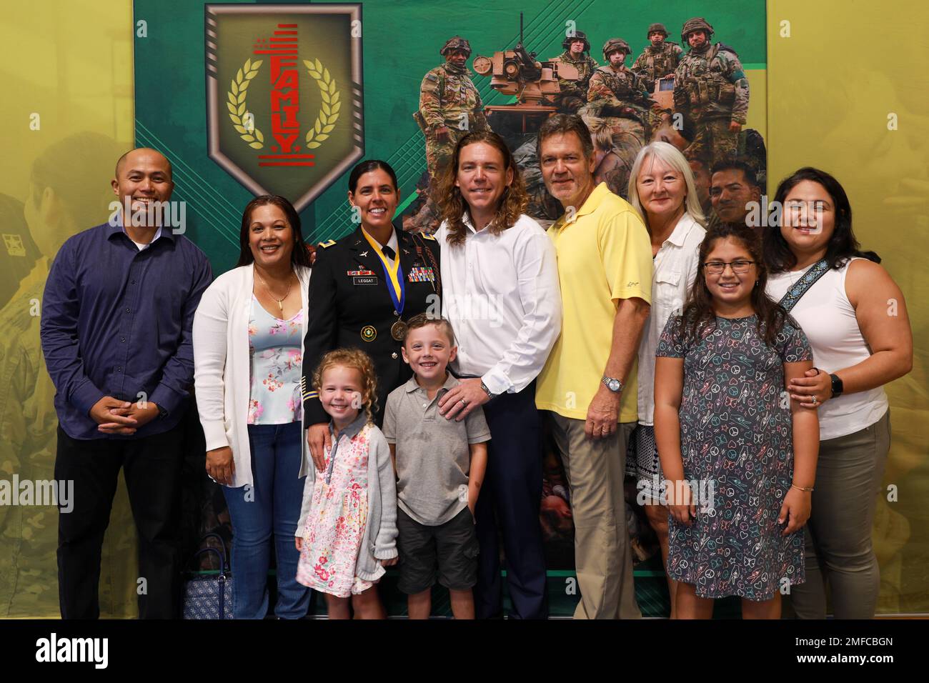 USA Armeevorsteher 4 Amy L. Leggat, Sicherheitsbeamter des Bataillons