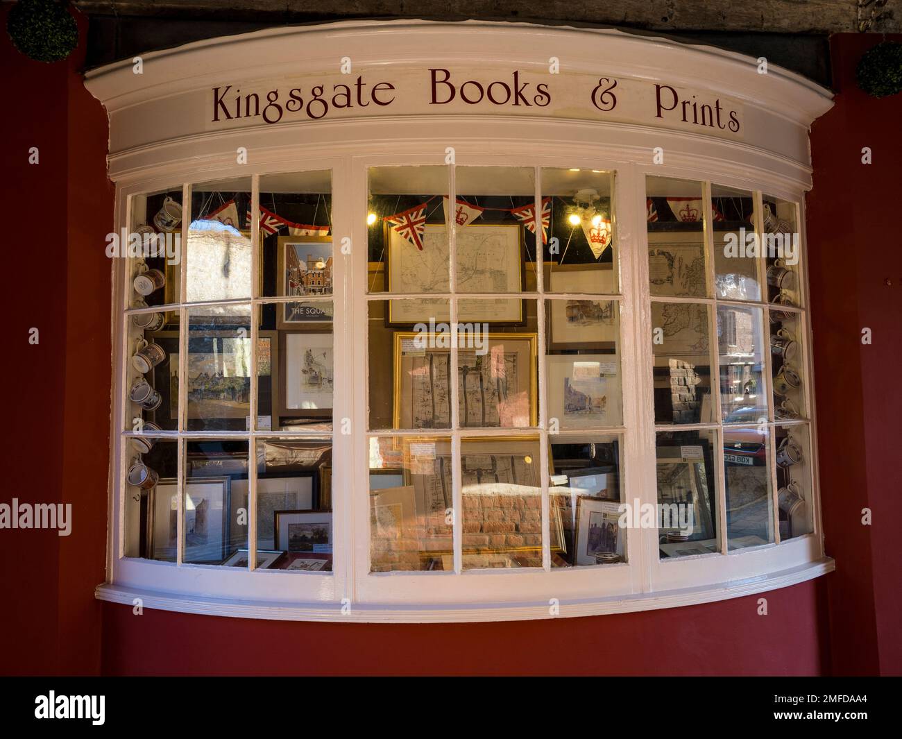 Kingsgate Books and Prints, Independent Bookshop, Winchester, Hampshire, England, UK, GB. Stockfoto