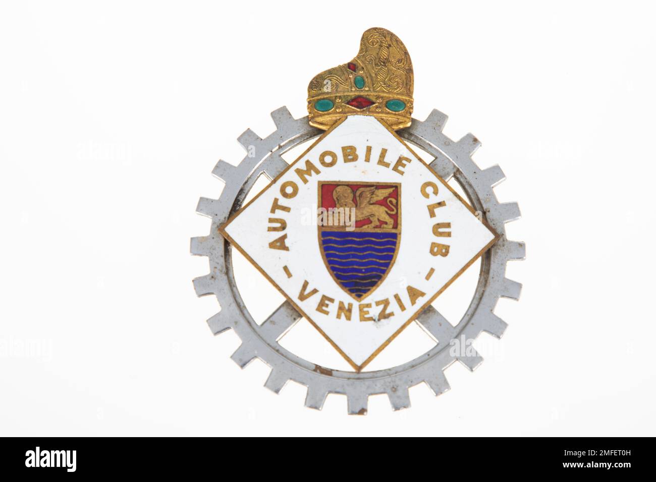Bordeaux , Aquitaine Frankreich - 20 01 2023 : Automobile Club Venezia Kennzeichen des Car Club ACV Hauptsitzes in venedig in italien Stockfoto
