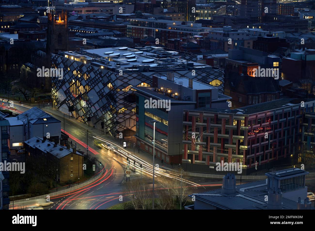 Das Diamond Gebäude Sheffield City UK England Stockfoto