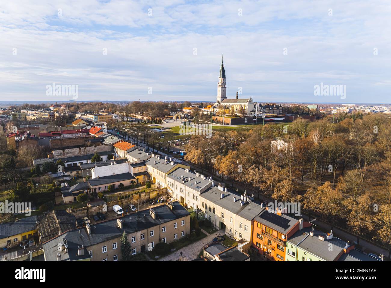 01.03.2023 Czestochowa, Polen. Das Berühmte Kloster Jasna Gora. Hochwertiges Foto Stockfoto