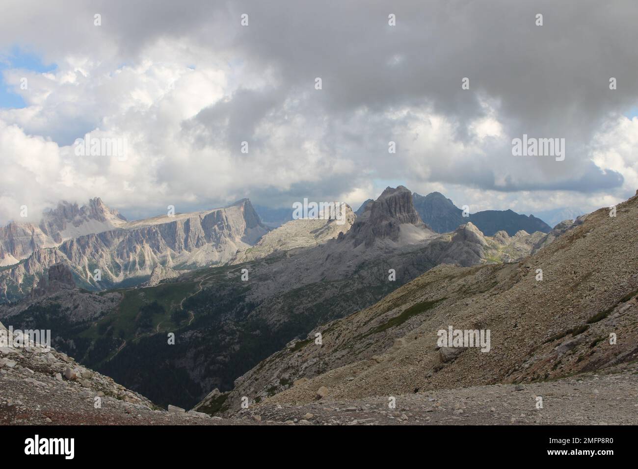 Dolomiten, Italien, Alpen, Europa, Berge, Alta Via 1 Stockfoto