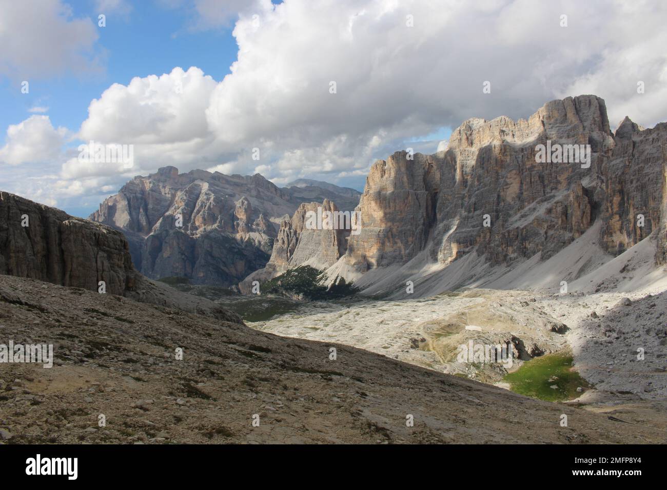 Dolomiten, Italien, Alpen, Europa, Berge, Alta Via 1 Stockfoto