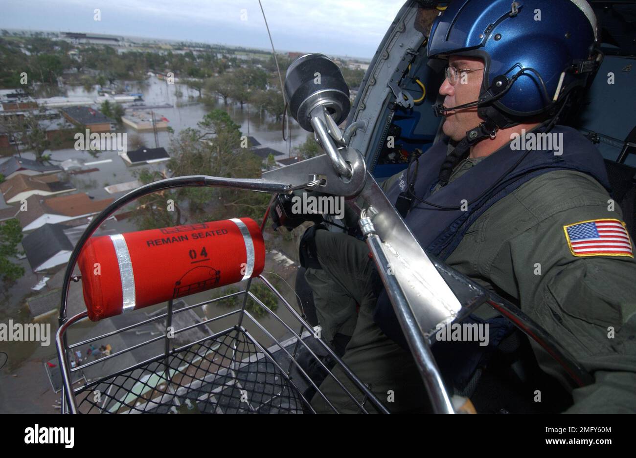 Katastrophenhilfe-Einsatzteams (DART) - Marine Safety Office St. Louis - 26-HK-120-99. Hurrikan Katrina Stockfoto