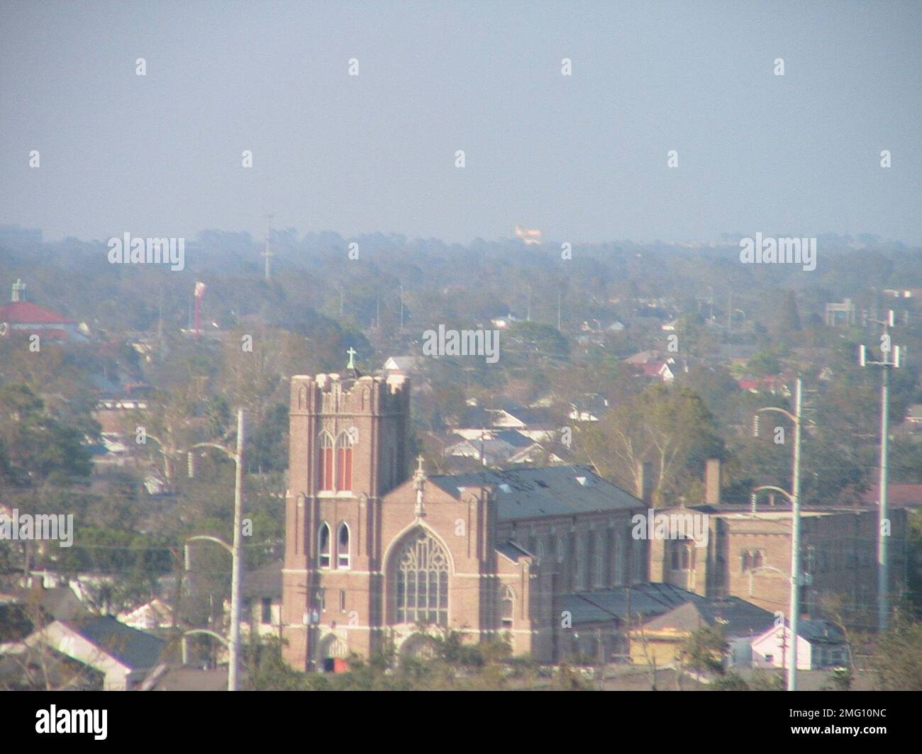 Commander Dan Taylor - Rettung - 26-HK-281-139. Hurrikan Katrina Stockfoto