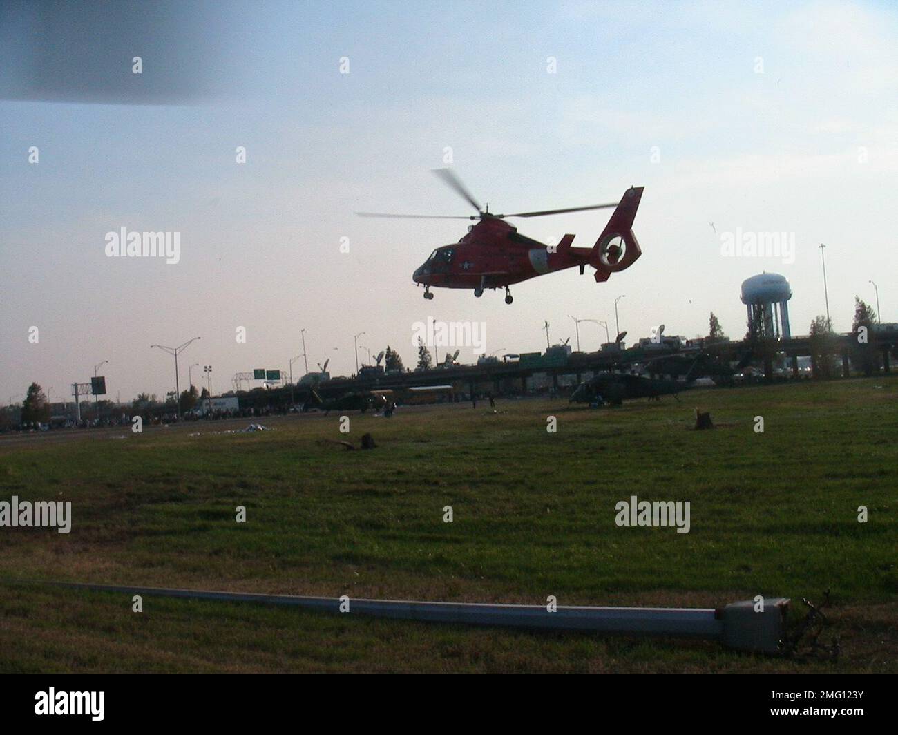 Commander Dan Taylor - Rettung - 26-HK-281-159. Hurrikan Katrina Stockfoto