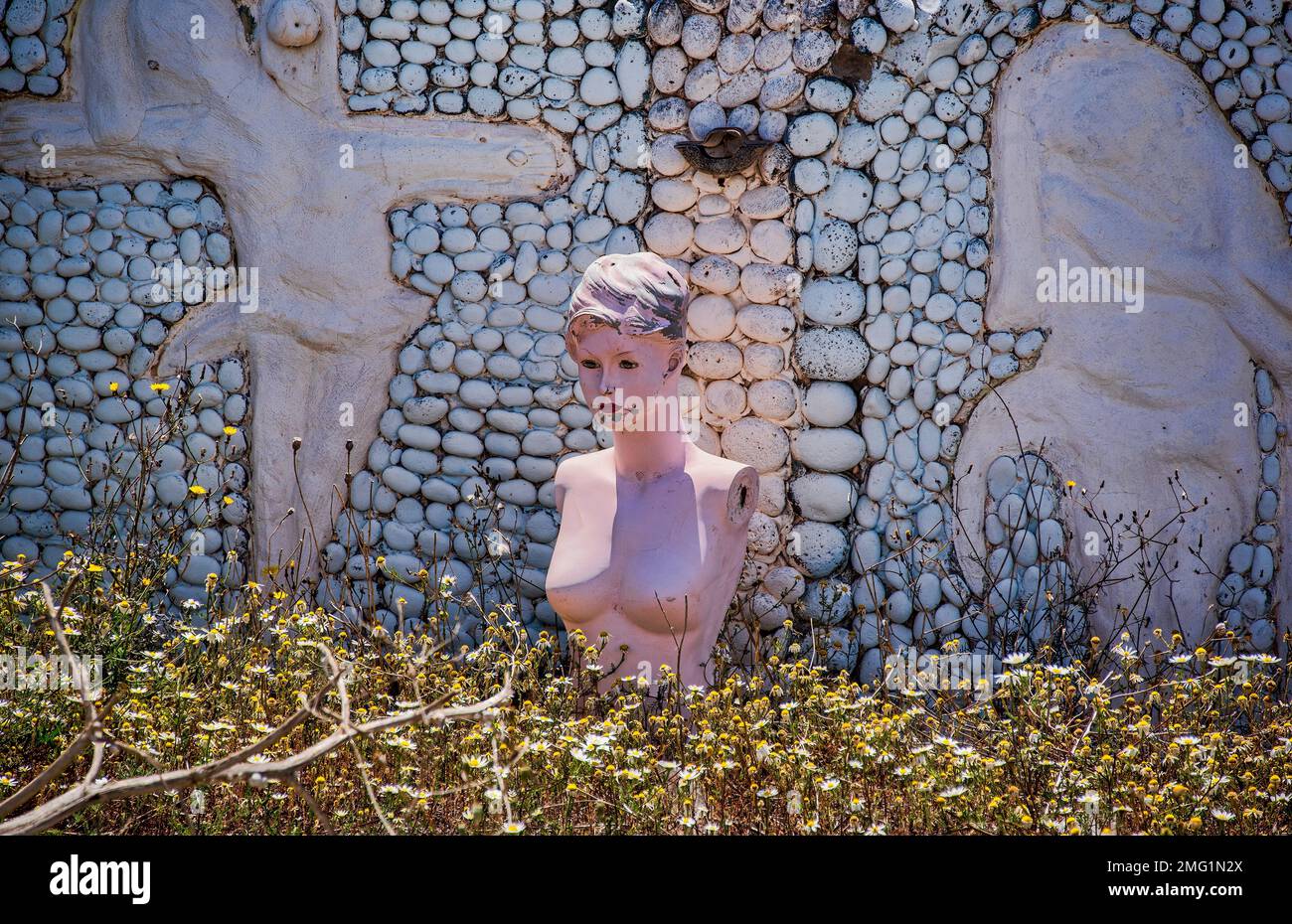 MUSEO MARA-MAO, Skulpturengarten, Teguise, Lanzarote, Kanarische Inseln Stockfoto