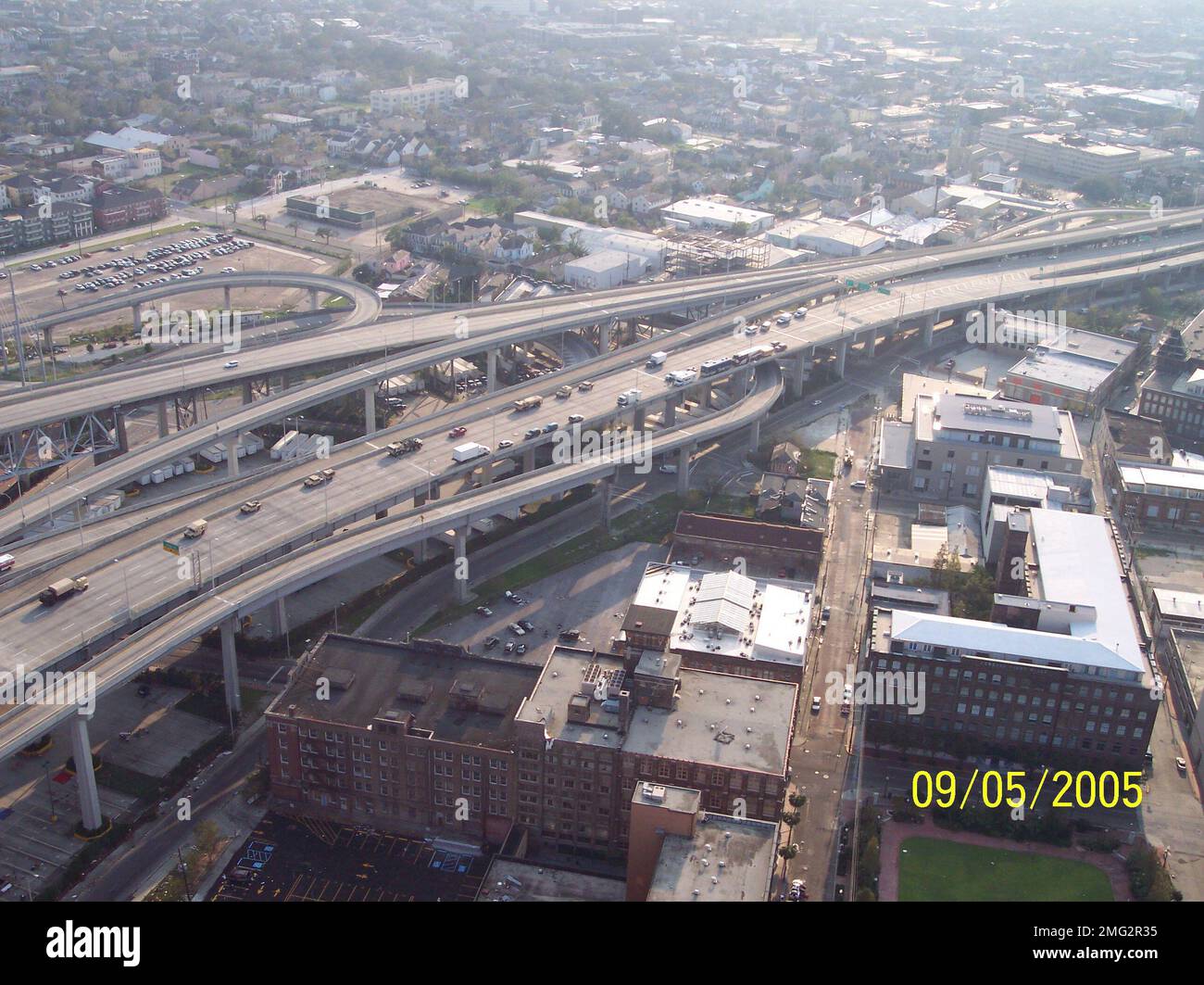 ICP-Dokumentationsprofil – Electronic Systems Support Unit New Orleans – 26-HK-162-14. Hurrikan Katrina Stockfoto