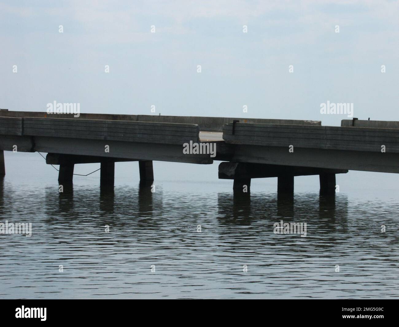 Nachwirkungen - Mobil, Alabama - 26-HK-285-1. Hurrikan Katrina Stockfoto