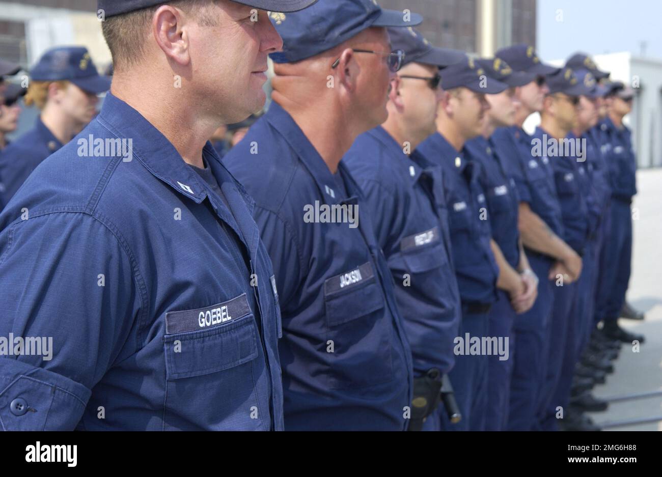 Katastrophenhilfe-Einsatzteams (DART) - Marine Safety Office St. Louis - 26-HK-122-35. Hurrikan Katrina Stockfoto