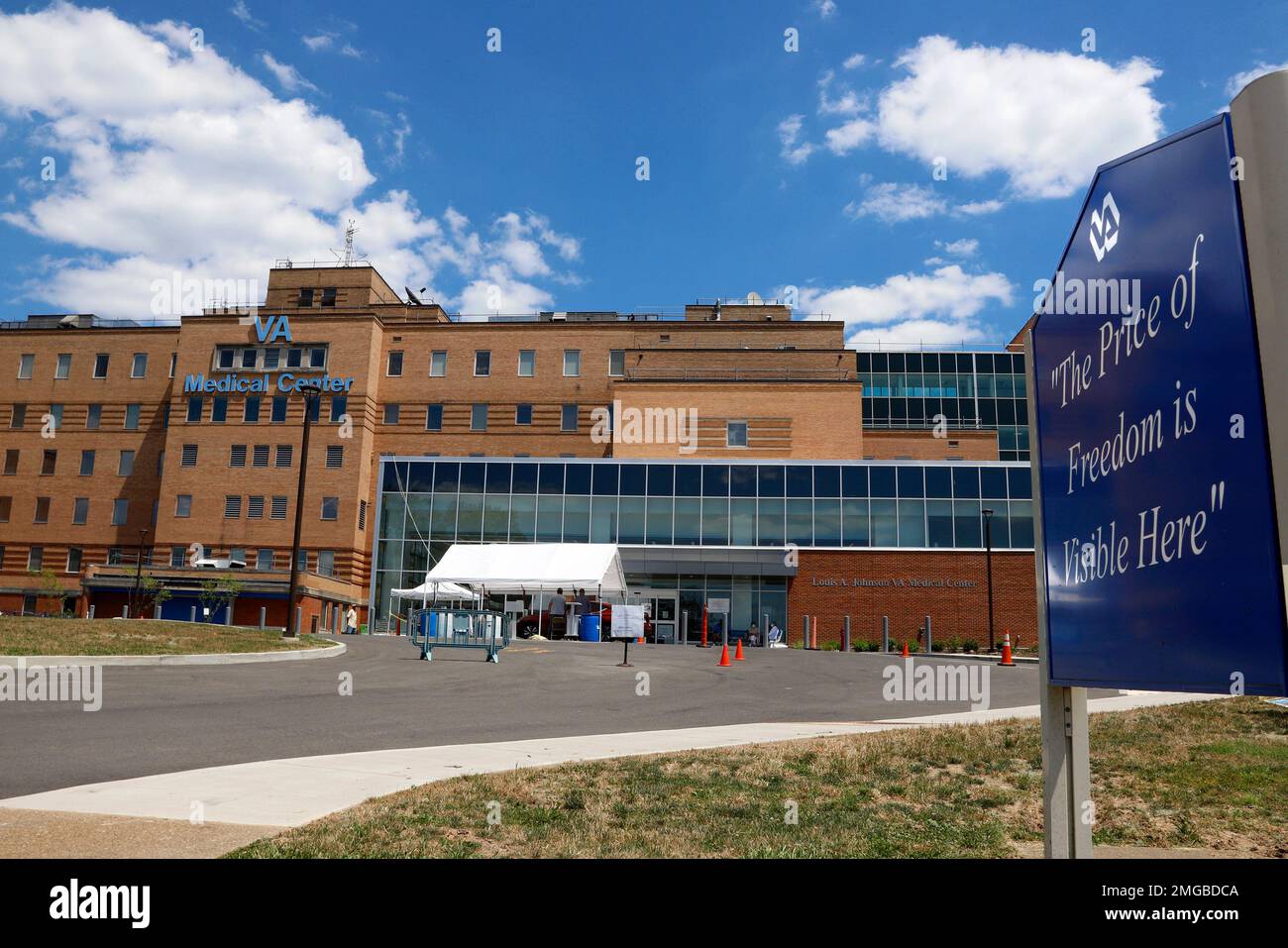 This is the Louis A. Johnson VA Medical Center in Clarksburg, W.Va., on
