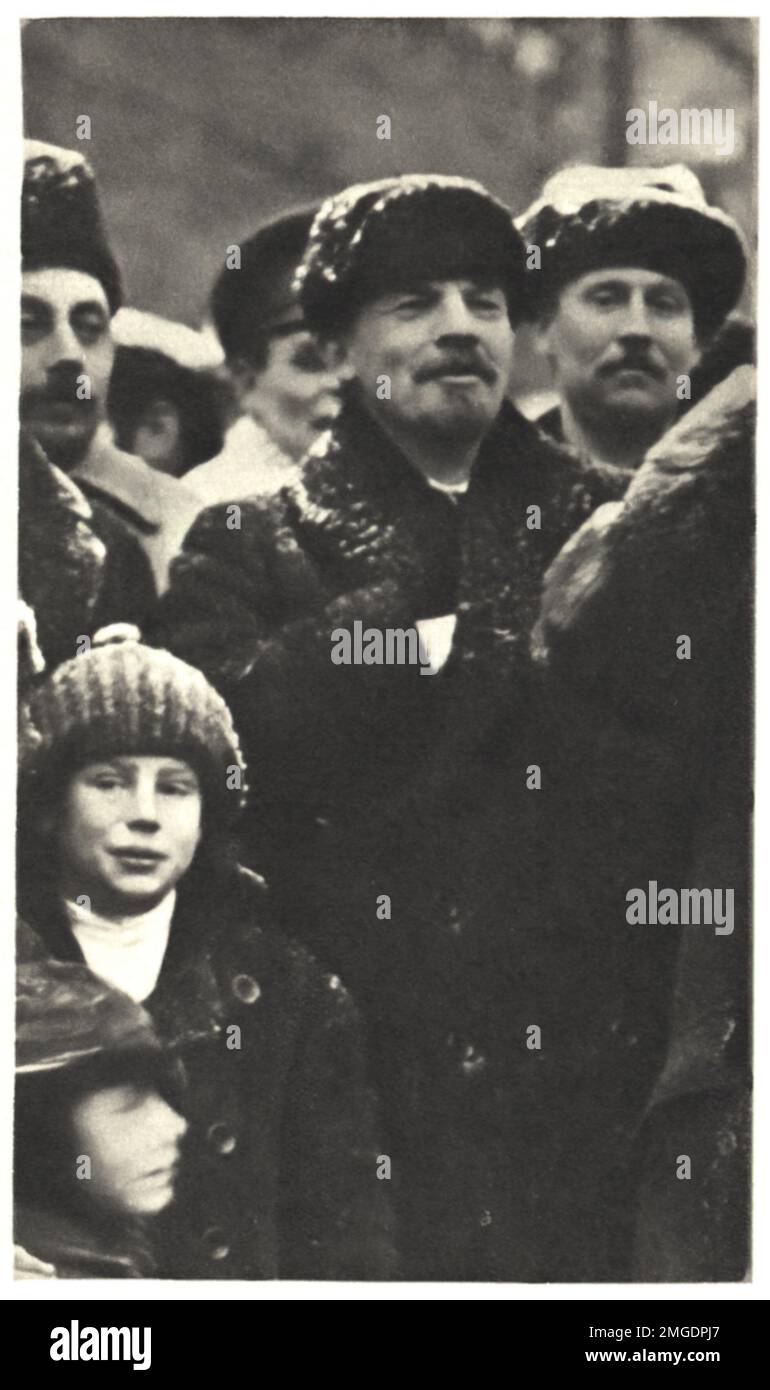 Wladimir Ilich Lenin, erster Führer der UdSSR Stockfoto