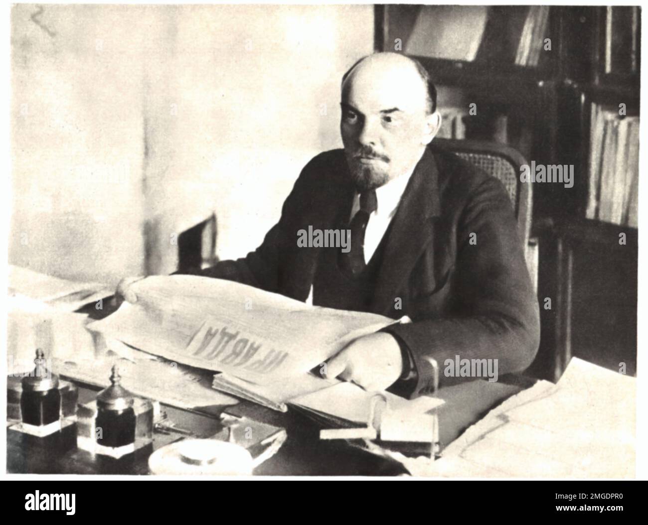 Wladimir Ilich Lenin, erster Führer der UdSSR Stockfoto