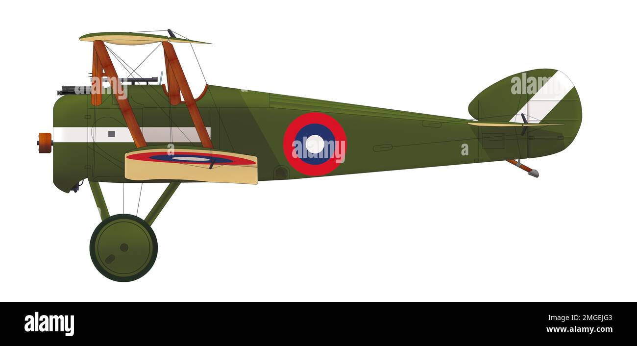 Sopwith Camel vom 47. Geschwader RAF, Russischer Bürgerkrieg, 1919 Stockfoto
