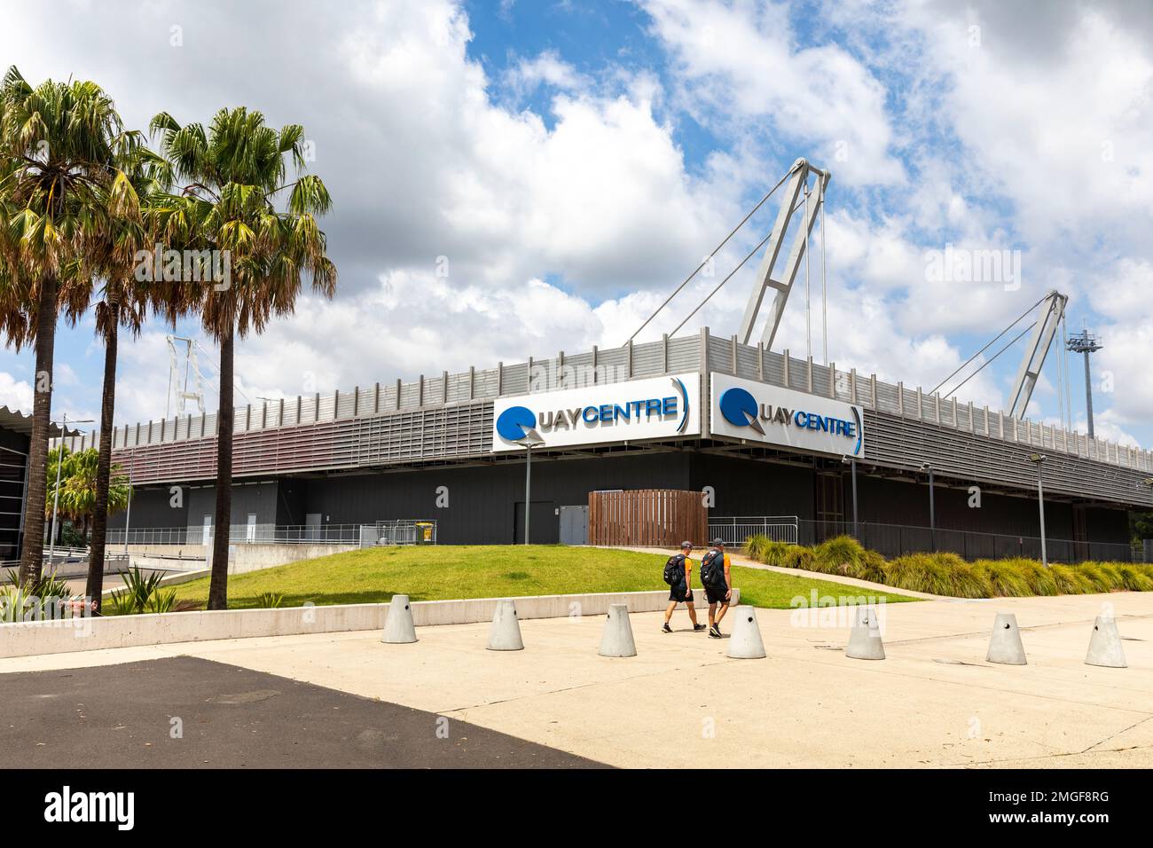 Quay Centre im Sydney Olympic Park, Mehrzweckarena mit 4500 Sitzplätzen für Sport und Unterhaltung, Sydney, NSW, Australien Stockfoto