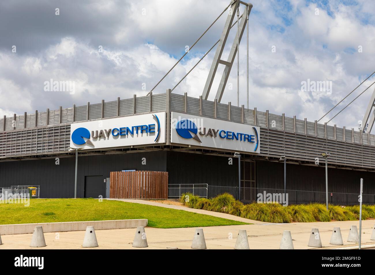 Quay Centre im Sydney Olympic Park, Mehrzweckarena mit 4500 Sitzplätzen für Sport und Unterhaltung, Sydney, NSW, Australien Stockfoto
