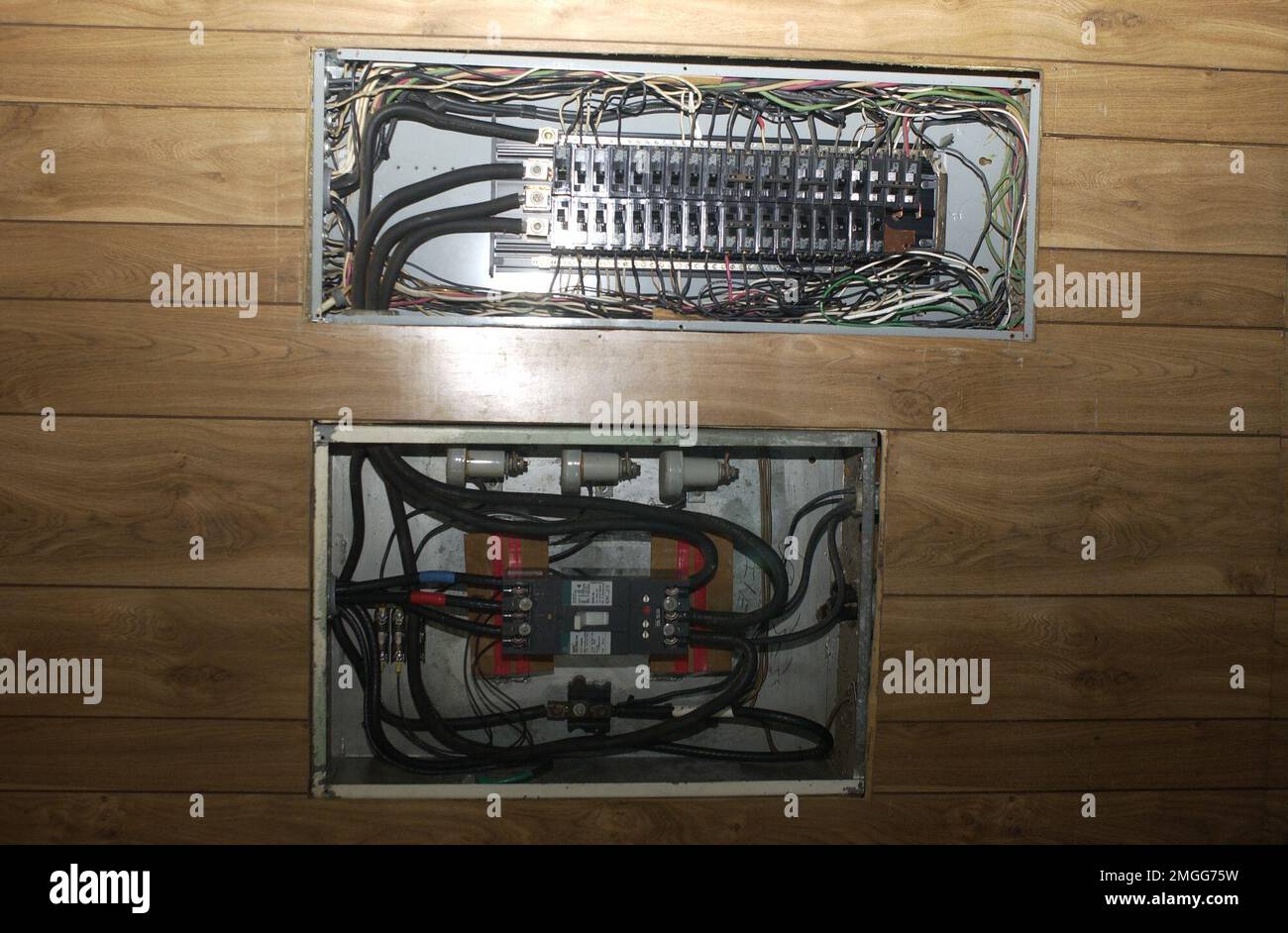 AIDS to Navigation Team - Dulac, Louisiana - 26-HK-343-29. Hurrikan Katrina Stockfoto