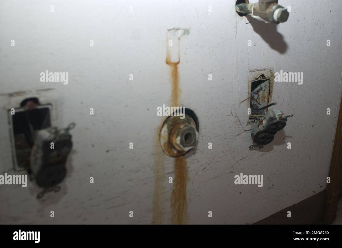 AIDS to Navigation Team - Dulac, Louisiana - 26-HK-343-31. Hurrikan Katrina Stockfoto