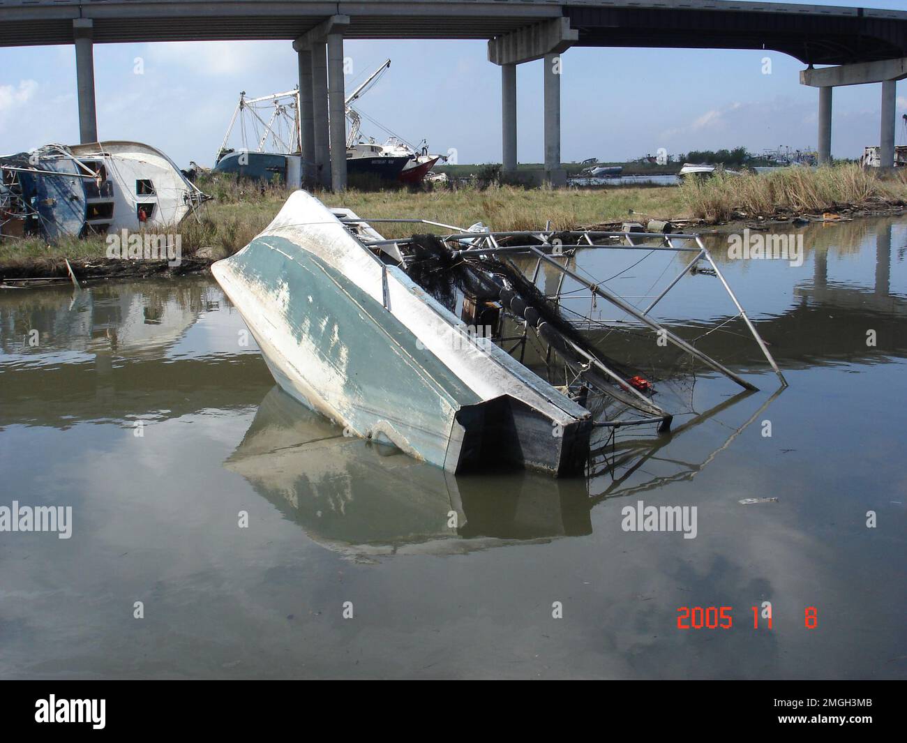 ESU New Orleans - IMATHcao - 26-HK-429-41. Hurrikan Katrina Stockfoto