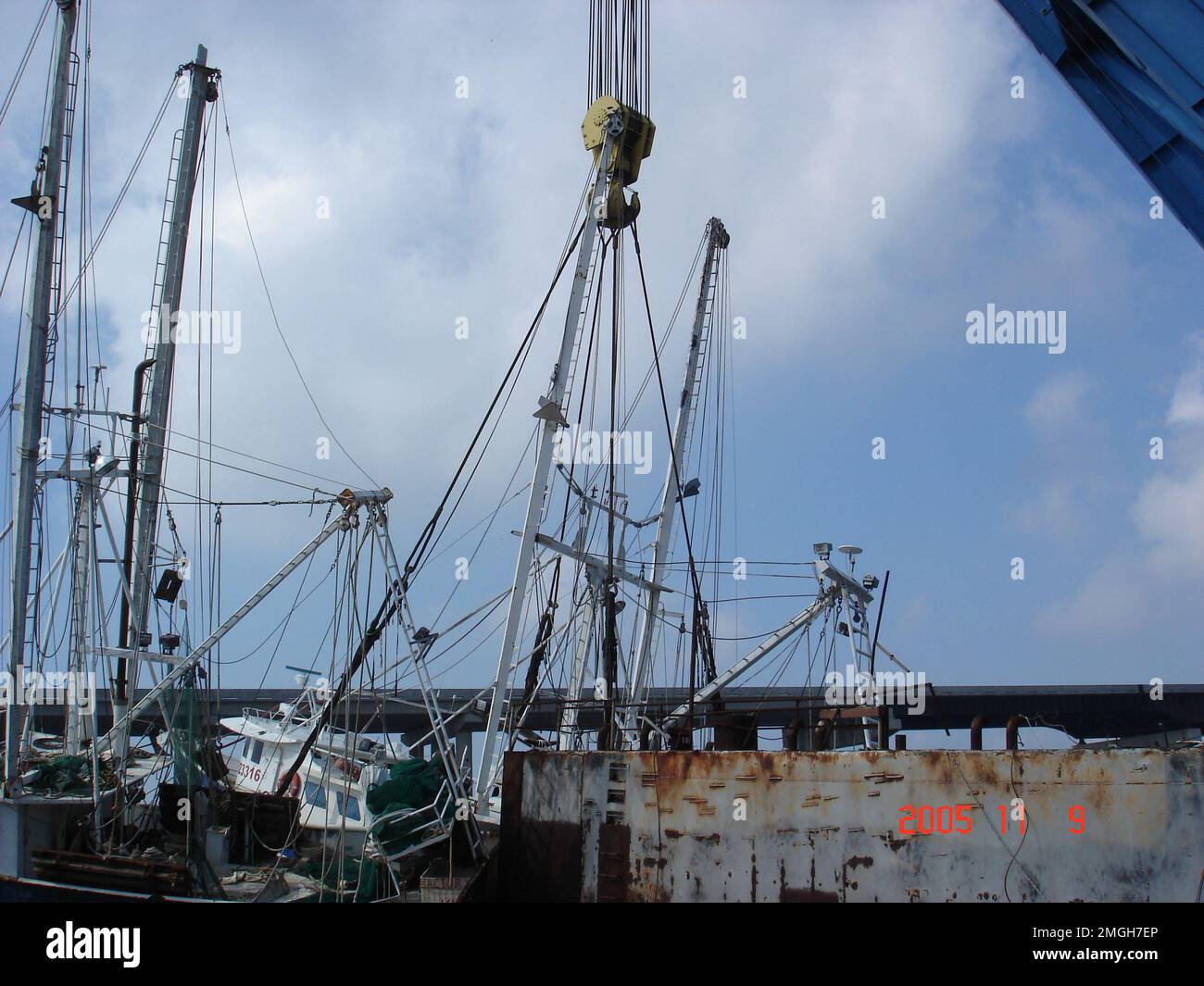 ESU New Orleans - IMATHcao - 26-HK-429-77. Hurrikan Katrina Stockfoto