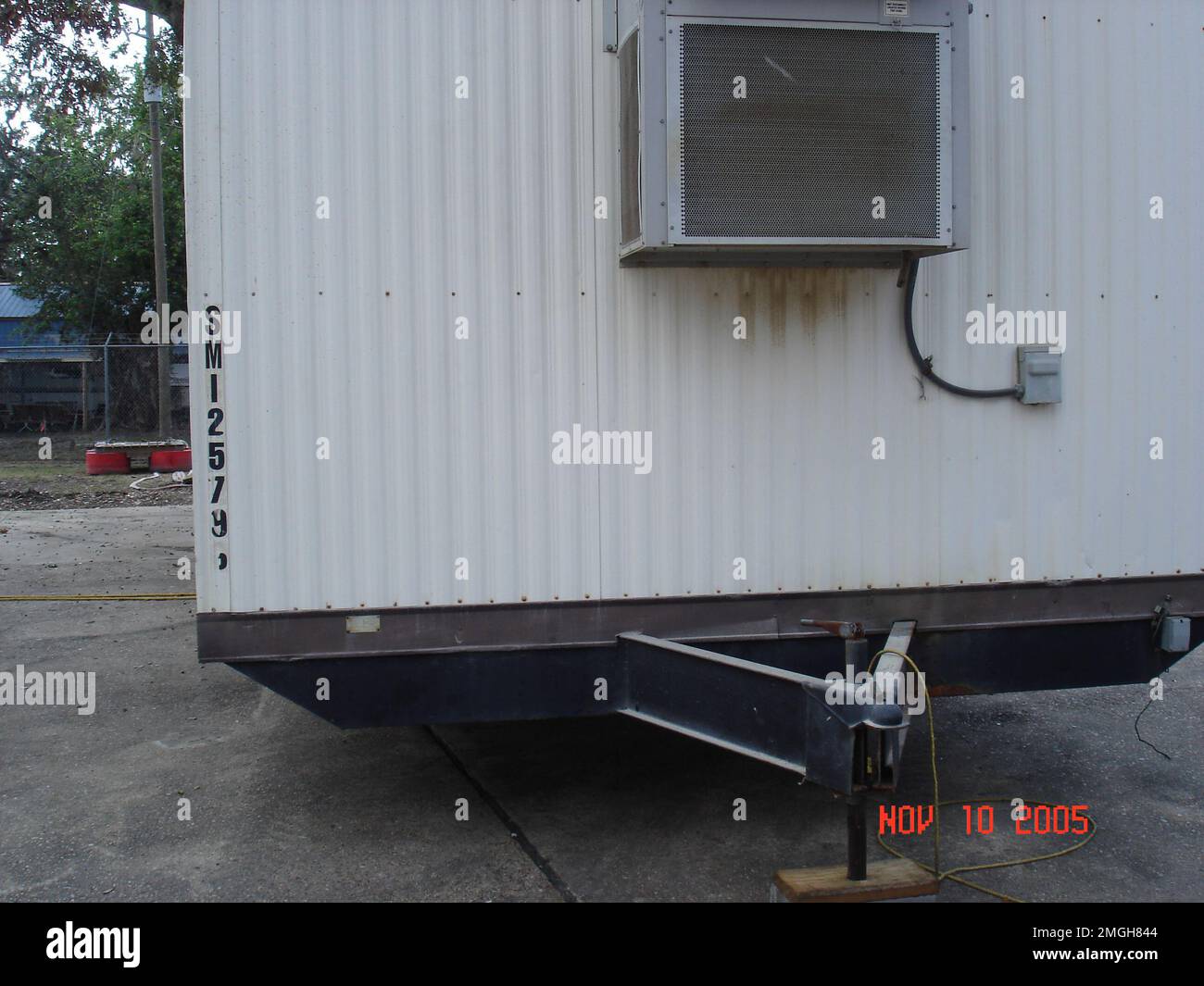 Instandhaltung und Logistik Kommandos Atlantic - Property Inventory Team - Hilfsmittel für das Navigationsteam Dulac - 26-HK-178-7. Hurrikan Katrina Stockfoto