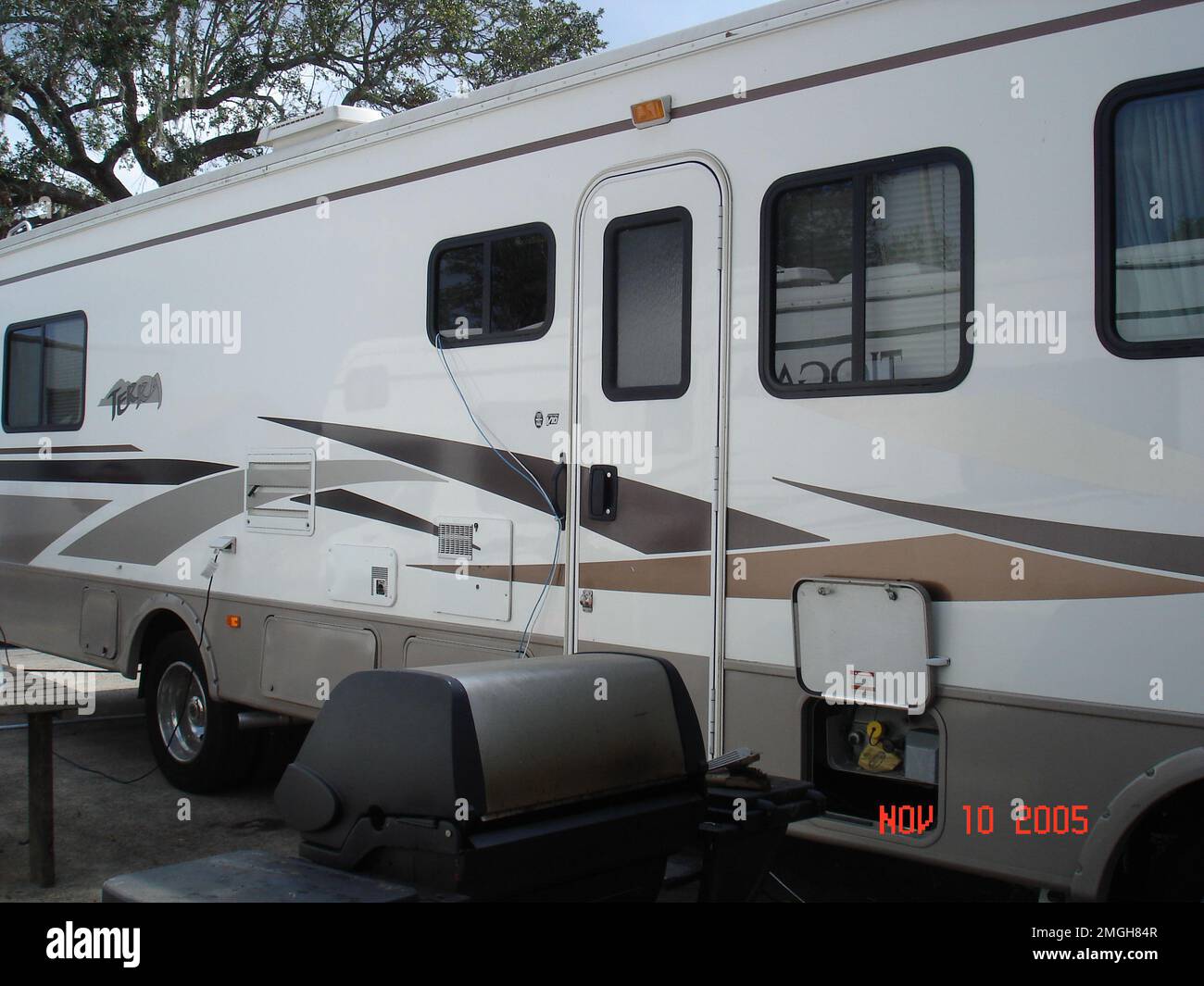 Instandhaltung und Logistik Kommandos Atlantic - Property Inventory Team - Hilfsmittel für das Navigationsteam Dulac - 26-HK-178-12. Hurrikan Katrina Stockfoto