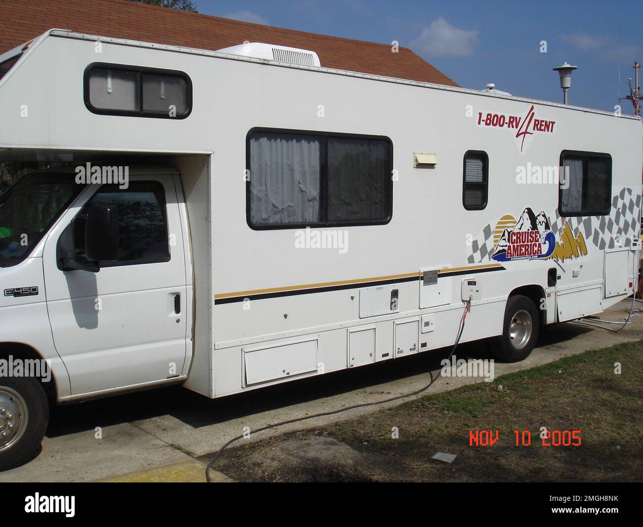 Instandhaltung und Logistik Kommandos Atlantic - Property Inventory Team - Hilfsmittel für das Navigationsteam Dulac - 26-HK-178-21. Hurrikan Katrina Stockfoto