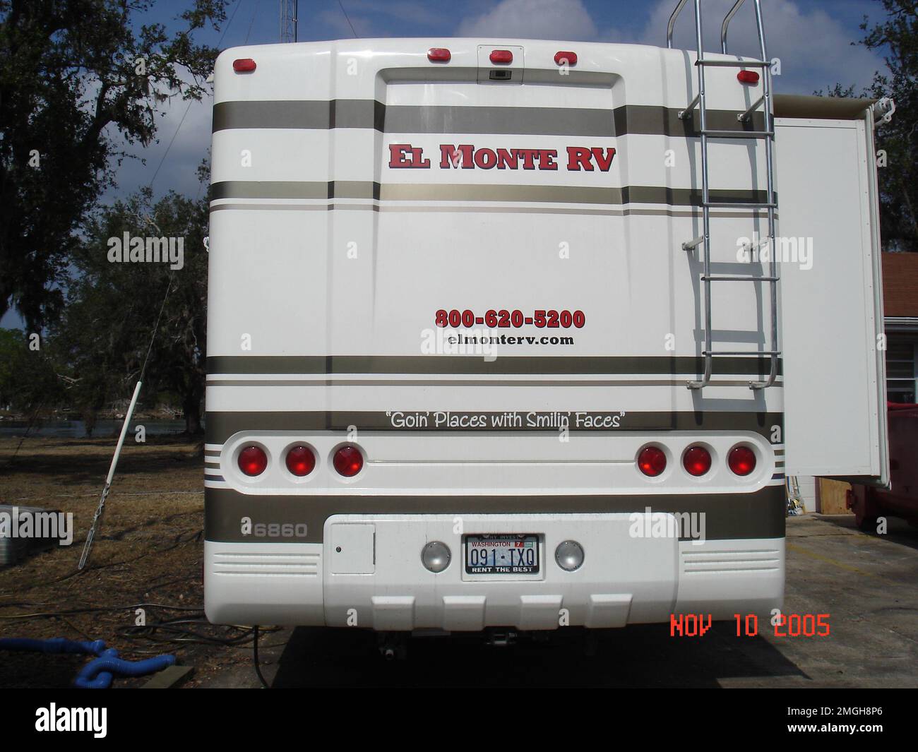 Instandhaltung und Logistik Kommandos Atlantic - Property Inventory Team - Hilfsmittel für das Navigationsteam Dulac - 26-HK-178-17. Hurrikan Katrina Stockfoto