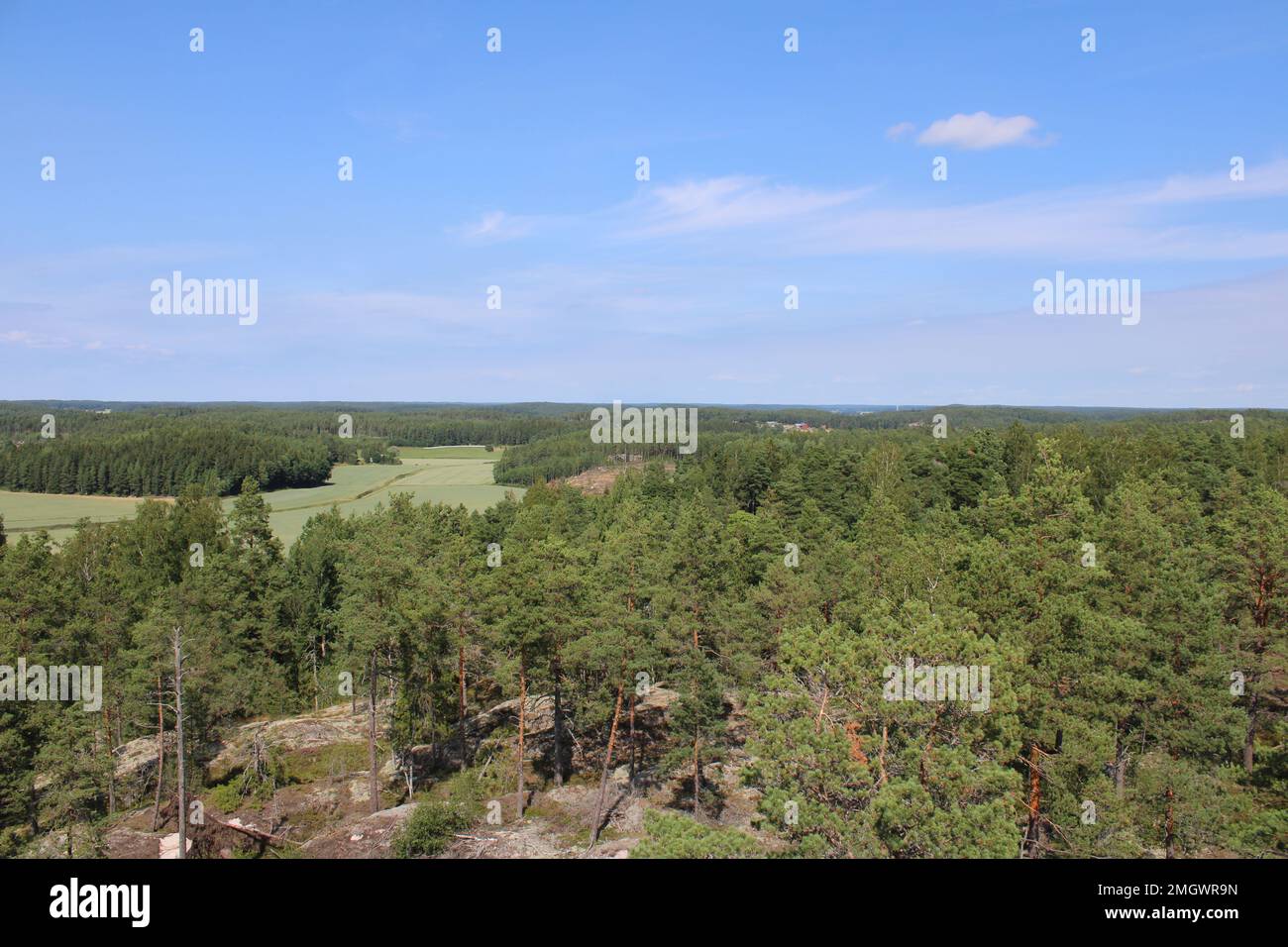 Maalun näkötorni, Sauvo Stockfoto