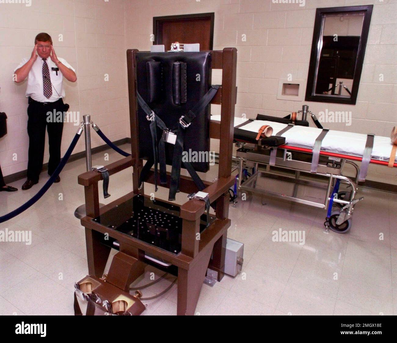 File in an oct 13 1999 file photo ricky bell then the warden at