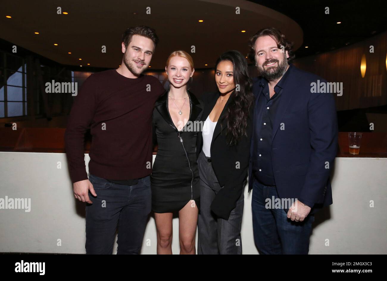 Grey Damon, Kirby Johnson, Shay Mitchell and director Diederik Van