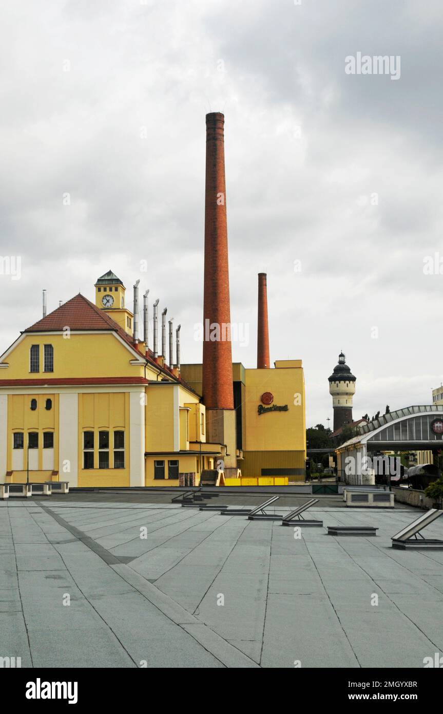 Pilsner Urquell Brauerei und Museum, Plzen, Tschechische Republik Stockfoto