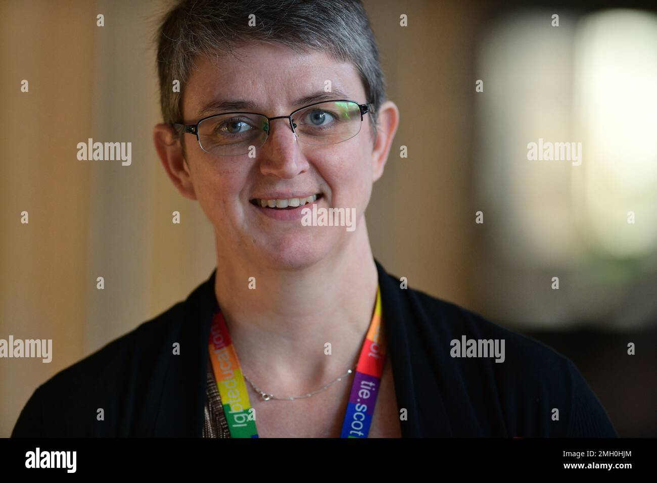 Edinburgh Scotland, Vereinigtes Königreich, 26. Januar 2023. Maggie Chapman kommt zu Fragen des Ersten Ministers im schottischen Parlament. Live-Nachrichten von sst/alamy Stockfoto