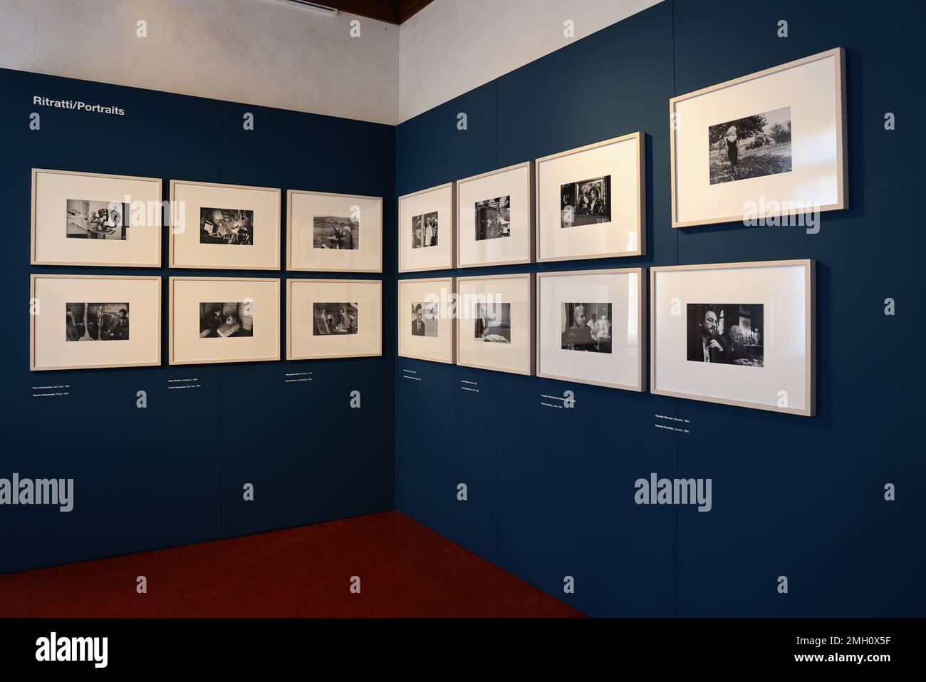 Venedig, Italien. 26. Januar 2023. Das Palazzo Grimani Museum präsentiert die Ausstellung Inge Morath. Fotografie ab Venedig, kuratiert von Kurt Kaindle und Brigitte Blüml, zusammen mit Valeria finocchi, gefördert von der Direktion der Regionalmuseen Veneto und Suazes, in Zusammenarbeit mit Fotohof, Salzburg und mit der Schirmherrschaft und Unterstützung des Österreichischen Kulturforums Milanoprogettata. Kredit: Unabhängige Fotoagentur/Alamy Live News Stockfoto