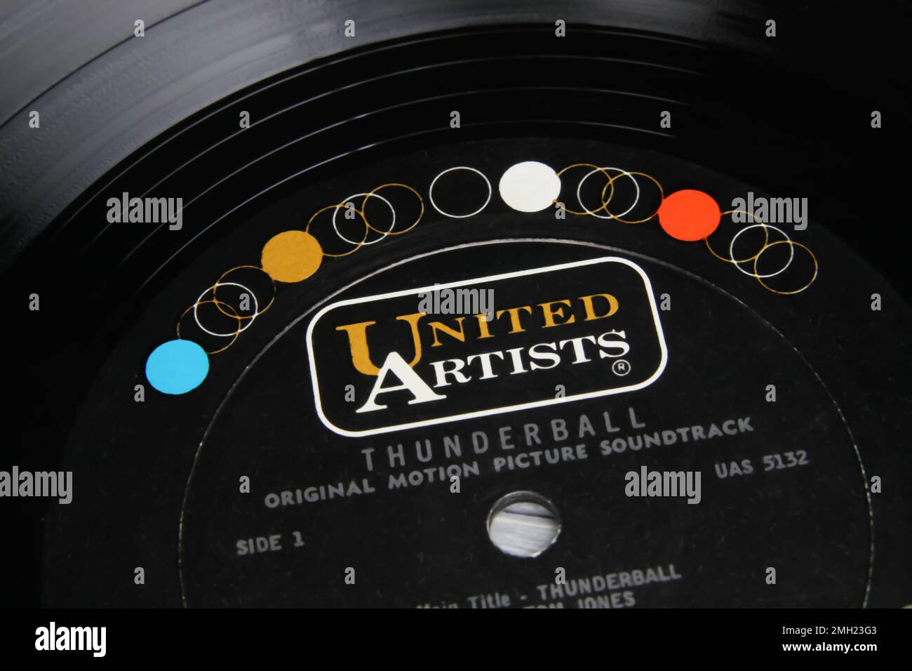 Viersen, Deutschland - Januar 1. 2023: Deckblatt für isolierte Schallplatten von United Artists Stockfoto