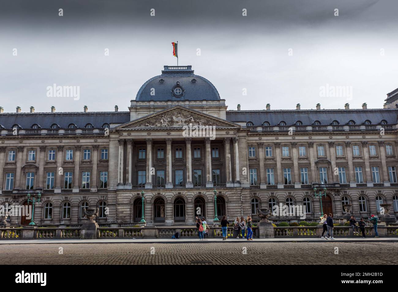 Königspalast. Brüssel. Belgien. Stockfoto