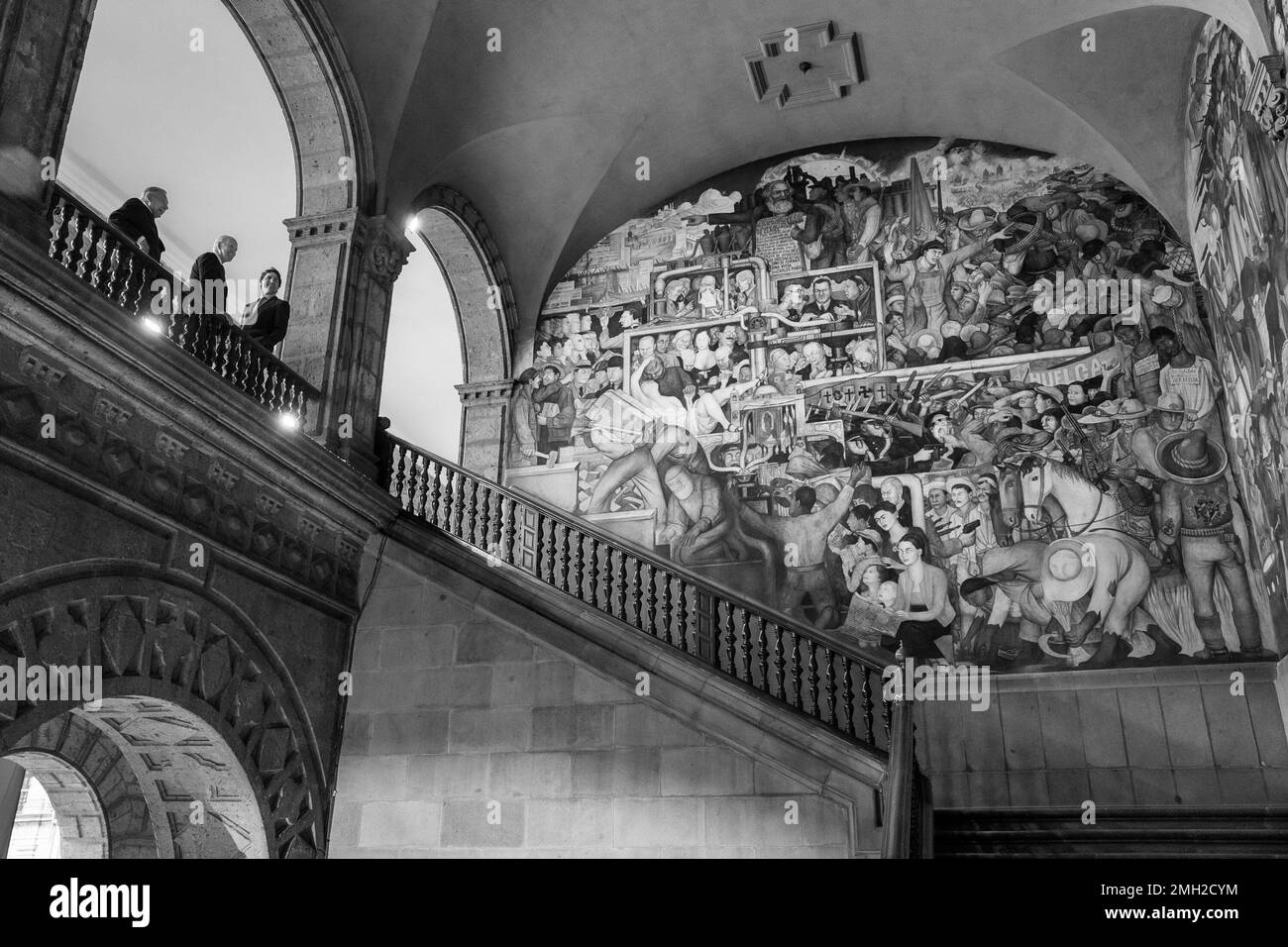 Diego riveras haus Schwarzweiß-Stockfotos und -bilder - Alamy