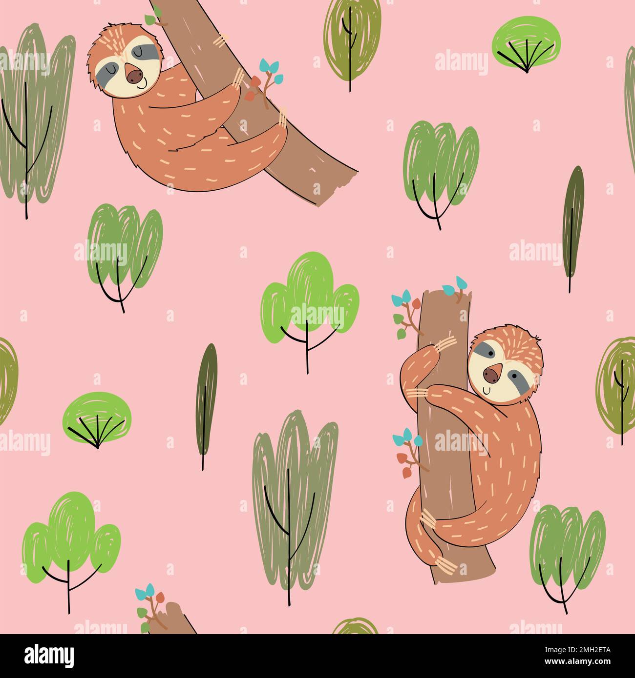  Faultier vektor -Fotos und -Bildmaterial in hoher Auflösung – Alamy Motiv 