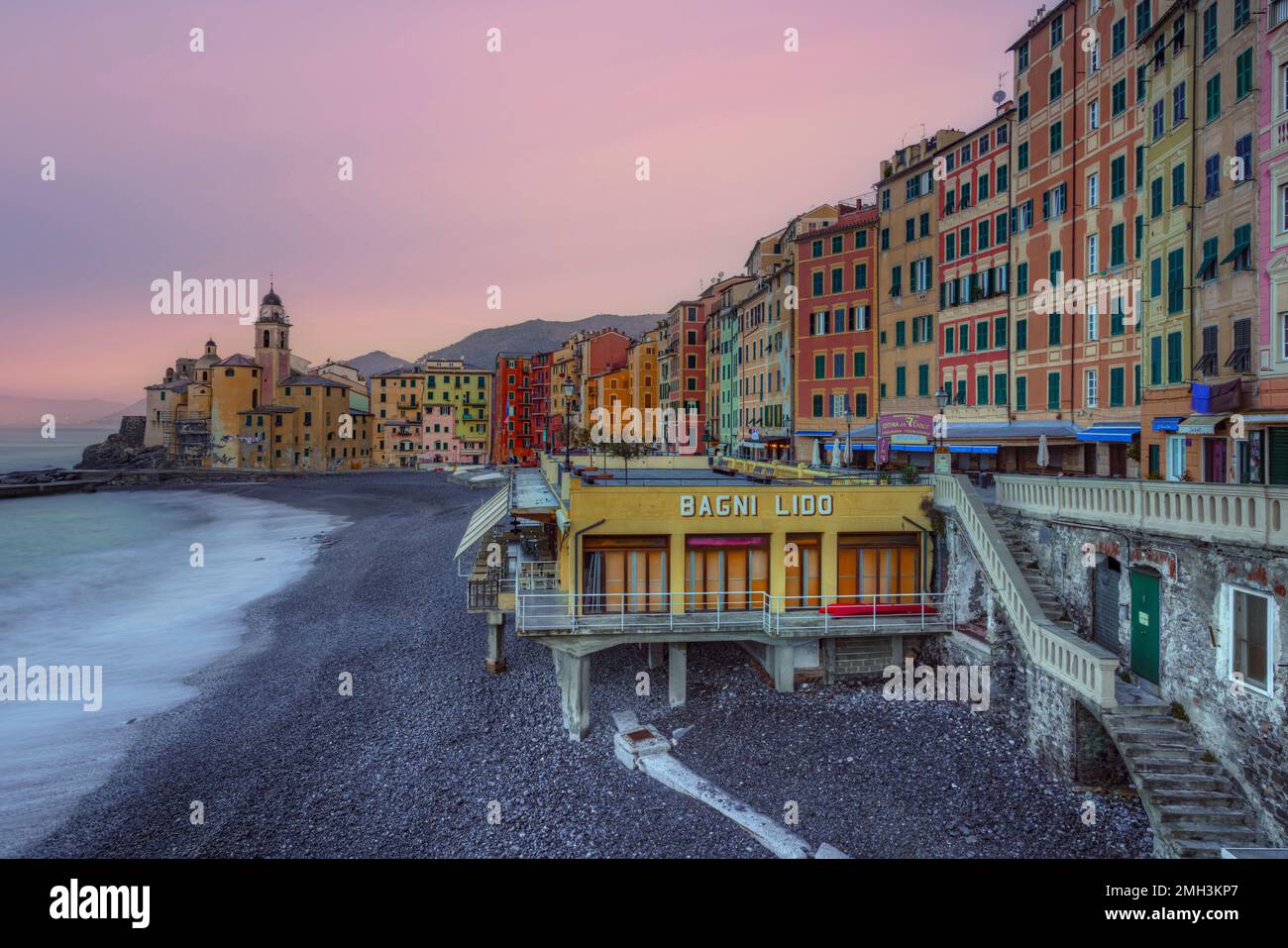 Camogli, Genua, Ligurien, Italien Stockfoto