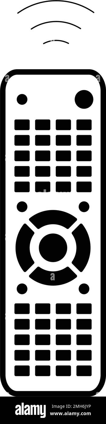 Logo der Fernbedienung Stock Vektor