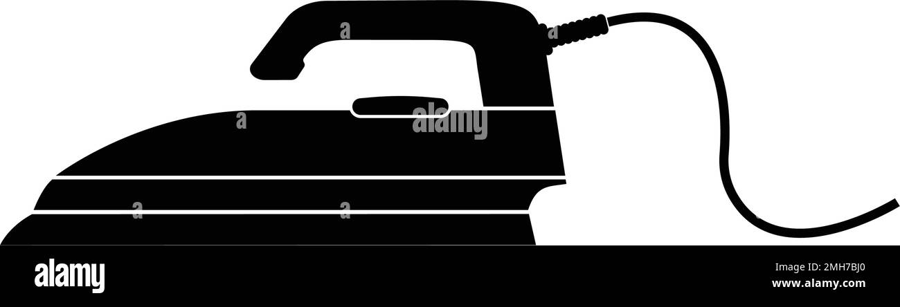 Design mit Logo aus Eisen Stock Vektor