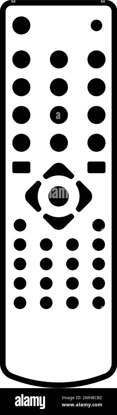Logo der Fernbedienung Stock Vektor
