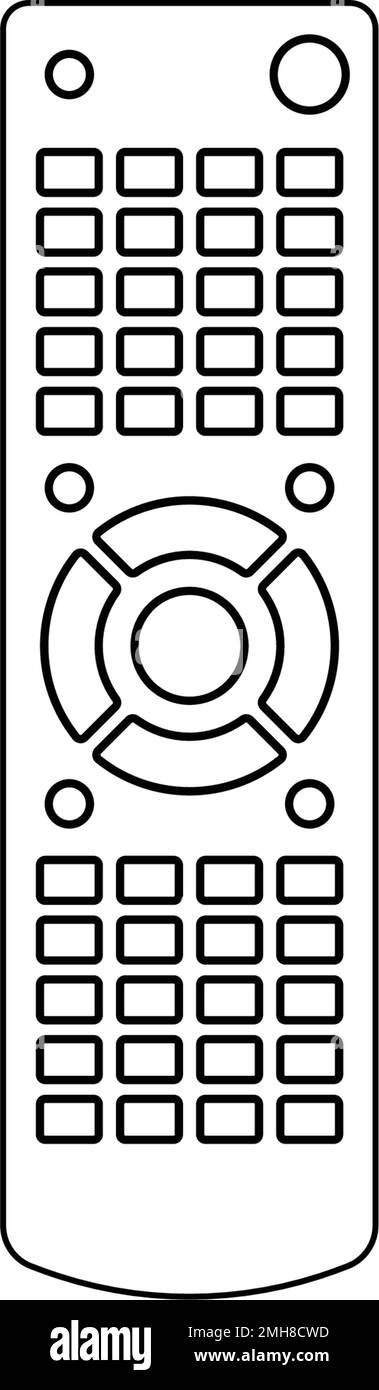 Logo der Fernbedienung Stock Vektor