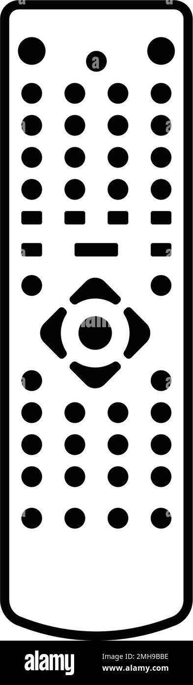 Logo der Fernbedienung Stock Vektor