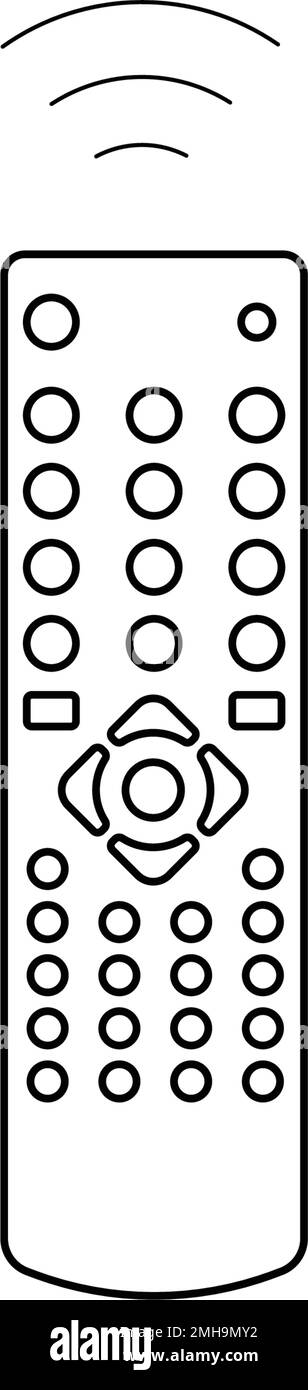 Logo der Fernbedienung Stock Vektor