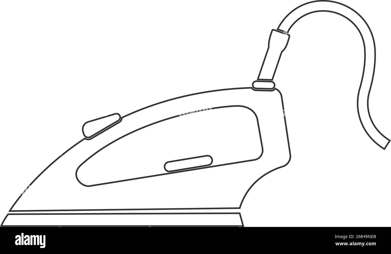 Design mit Logo aus Eisen Stock Vektor