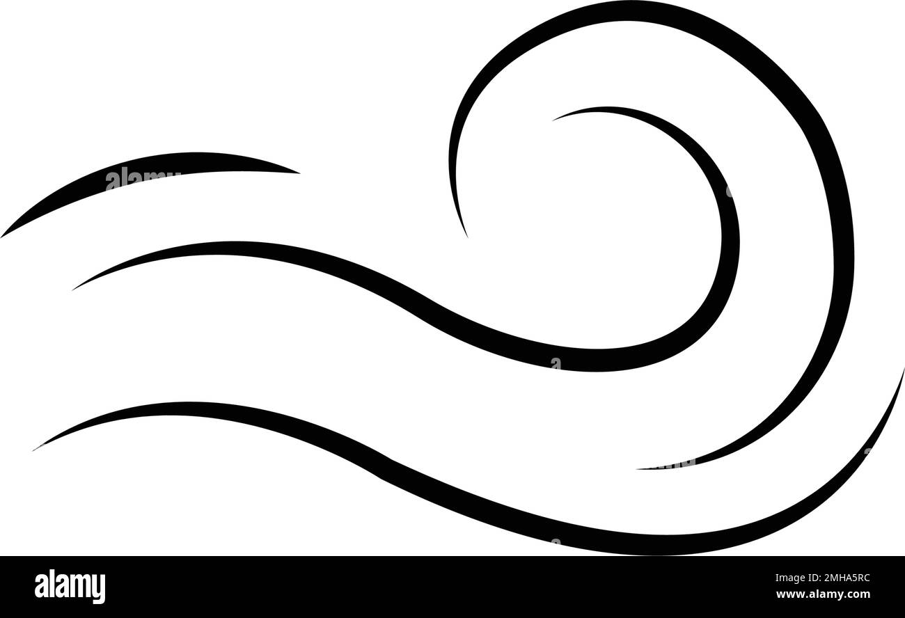 Design mit Windlogos Stock Vektor